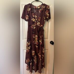Women’s wrap dress